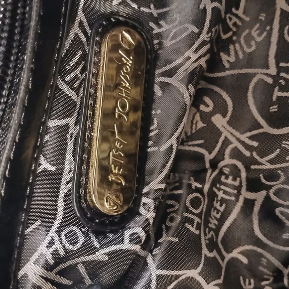 Betsey Johnson Floral Tote Bag - Gold and Multicolor - Picture 8 of 16